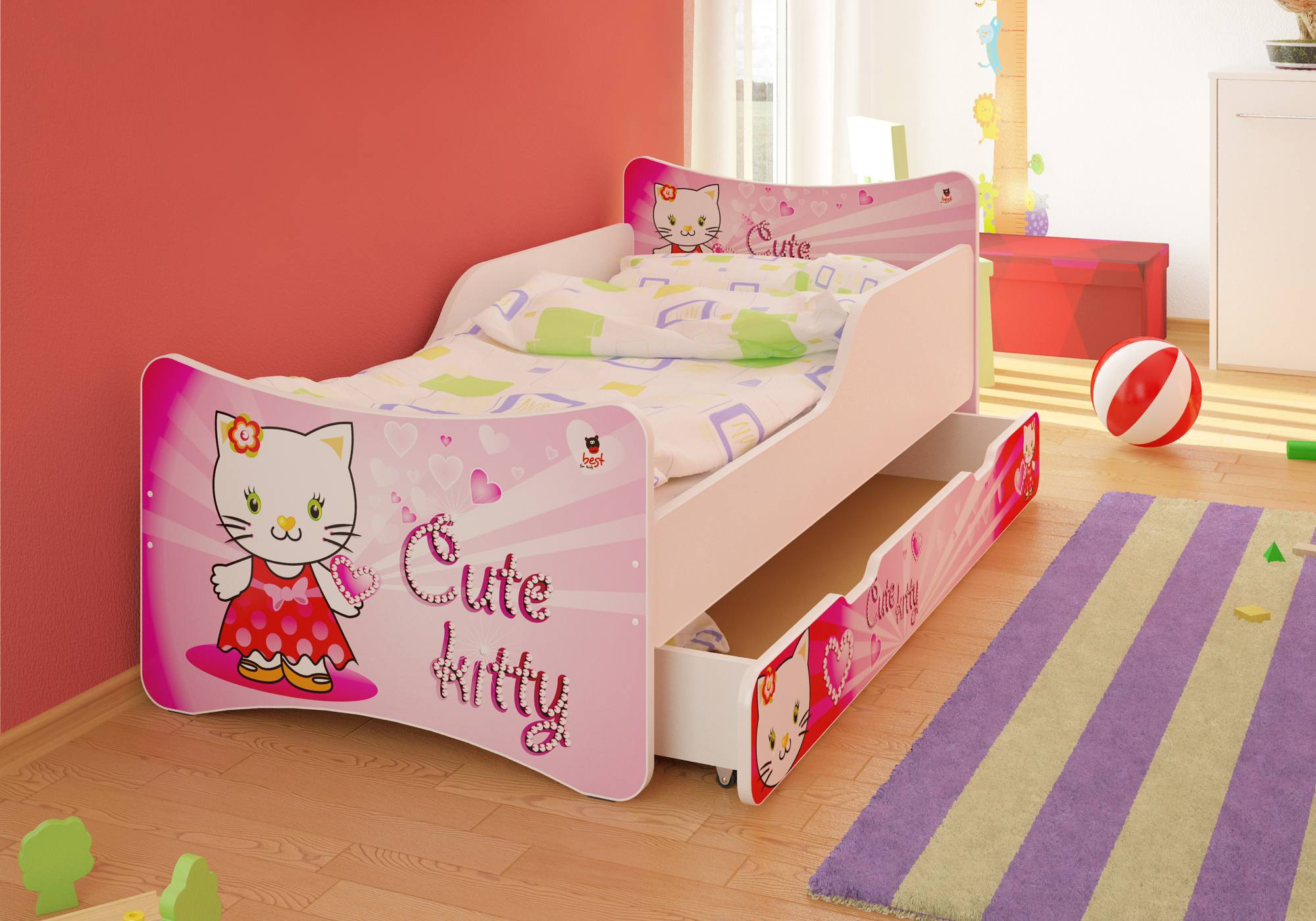 Lattenrost Matratze Schublade BFK BRANDNEU Bett Kinderbett